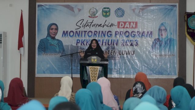Terima Kunjungan Pj. Ketua TP-PKK Sulsel, Hayarna Paparkan Capaian Kinerja