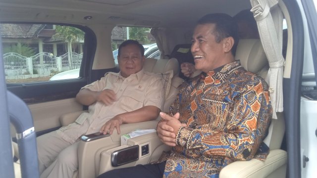 Deretan Tokoh Sulsel Sambut Kedatangan Prabowo Subianto di Makassar, Andi Amran, Bahtiar, Andi Iwan Aras, Latinro, DM