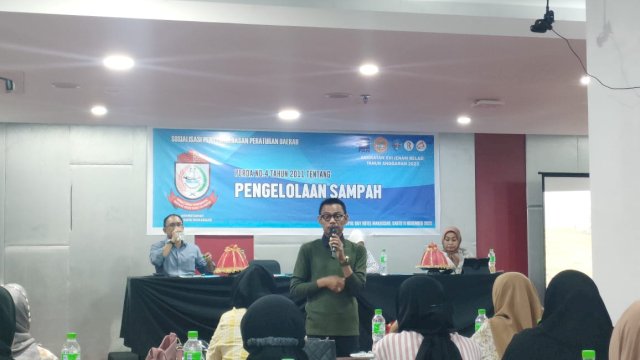 Legislator DPRD Makassar, H Saharuddin Said Gelar Sosialisasi Perda Pengelolaan Sampah