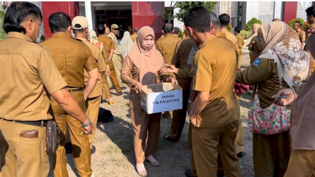 Apel Pemda Bulukumba, Terkumpul Rp10 Juta Lebih Untuk Palestina