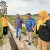 Muhammad Fauzi Tinjau Pembangunan Irigasi Pertanian di Lutra