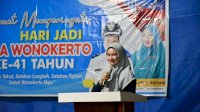 Bupati Lutra Hadiri Peringatan Hari Jadi ke 42  Desa Wonokerto