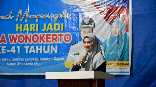 Bupati Lutra Hadiri Peringatan Hari Jadi ke 42  Desa Wonokerto