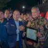 Basmin Mattayang Dianugerahi Satyalancana Dharma Aditya Karya Mahatva Yodha