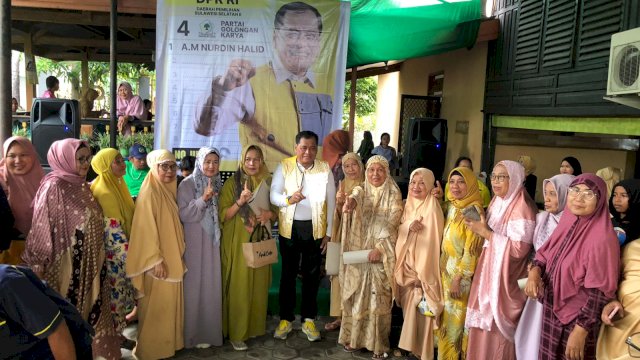 Kampanye Hari Pertama Ratusan Warga Soppeng Silaturahmi Bersama NH