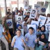 Gerindra Sulsel Kampanyekan Prabowo-Gibran di Pemukiman Padat Penduduk