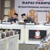 Sekda Kota Makassar Hadiri Rapat Paripurna Tanggapan 9 Fraksi Terkait Tiga Ranperda