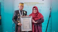 Pertahankan Gelar, Bupati Luwu Kembali Terima Penghargaan Swasti Saba Wistara