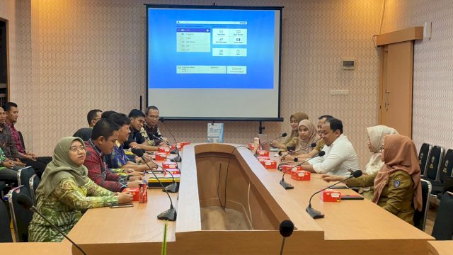 Badan Pengelolaan Keuangan  dan Aset Daerah (BPKAD) Provinsi Kalimantan Selatan (Kalsel) melakukan kunjungan kaji tiru di Badan Keuangan dan Aset Daerah (BKAD) Provinsi Sulsel.