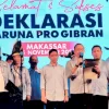 Karang Taruna SE Indonesia Dekorasi Dukung Prabowo-Gibran