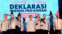 Karang Taruna SE Indonesia Dekorasi Dukung Prabowo-Gibran