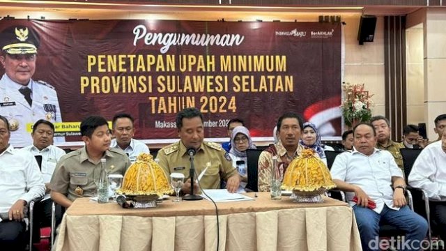 Sah UMP Sulsel 2024 Jandi Rp 3,4 Juta