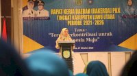 Rakerda TP-PKK, Indah Minta Kerja Maksimal