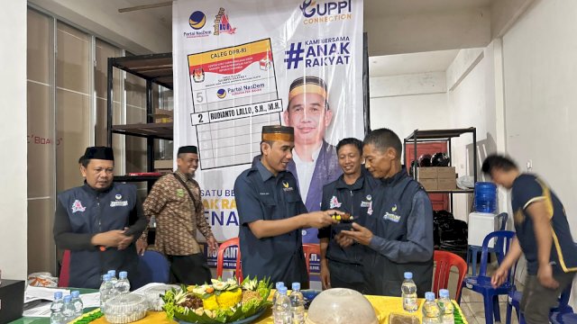 Konsolidasi di Gowa Rudianto Lallo Gelar Pertemuan Bersama Masyarakat