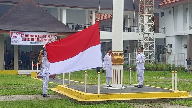 Sekda Armiadi Pimpin Upacara Hari Bela Negara di Kabupaten Luwu Utara