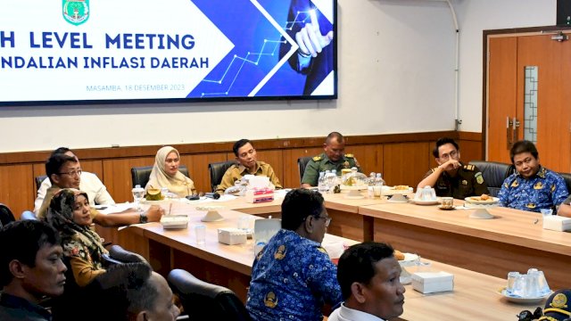 Tekan Inflasi Jelang Nataru 2024, Indah Pimpin High Level Meeting