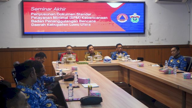 Sekda Lutra Buka Seminar Standar Pelayanan Minimal