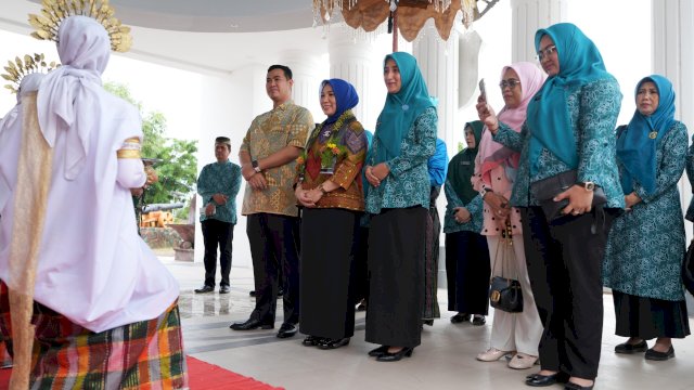 Silaturahmi ke Pengurus PKK Pangkep, Sofha Marwah Bahtiar Tekankan Percepatan Penurunan Stunting