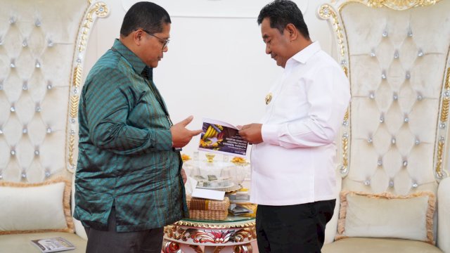 Masuk Masa Purna Tugas, Causa Iman Karana Pamit ke Pj Gubernur Sulsel