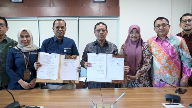 Pemkot Makassar Bersama BPJS Kesehatan Lakukan Penandatanganan Perjanjian Kerja Sama
