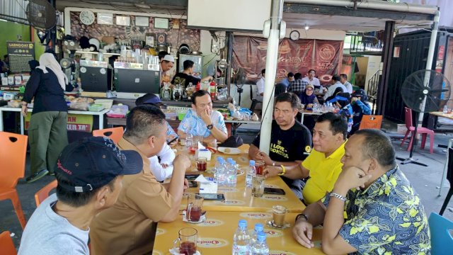Nurdin Halid Ajak Caleg Golkar di Parepare Kampanye Bersama
