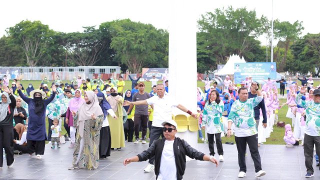 Pemerintah Kabupaten Luwu melalui Dinas Kesehatan menggelar puncak acara peringatan Hari Kesehatan Nasional (HKN) Ke-59 tahun 2023.