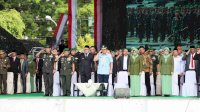 Hadir Dipuncak Perayaan Hari Bakti TNI AD, Pemkot Makassar Konsisten Jalin Sinergisitas