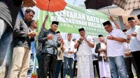 Walikota Makassar Lakukan Peletakan Batu Pertama Pembangunan Masjid PDAM