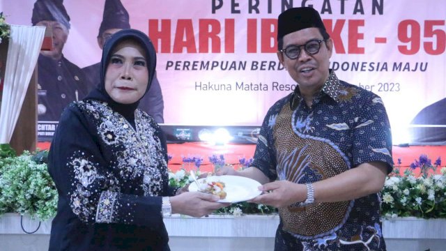 Puncak peringatan Hari Ibu ke-95 diperingati di Bulukumba pada di Ballroom Hakuna Matata Hotel Tanjung Bira, Sabtu, 23 Desember 2023&nbsp;
