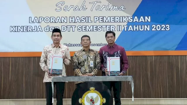 Ketua DPRD Makassar Hadiri Penyerahan LHKP Pemkot Semester II Dari BPK RI