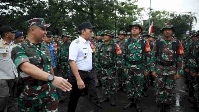Walikota Makassar Pimpin Apel Siaga Bencana