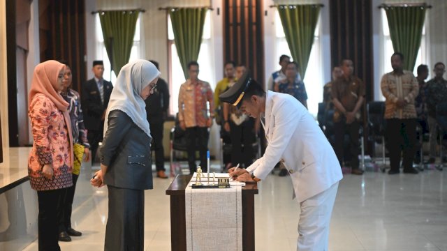 Bupati Luwu Utara Lantik 68 Pejabat