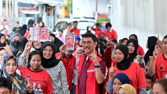 Ridwan Andi Wittiri: PDIP Menang, Semua Keluarga Miskin di Makassar Punya 1 Sarjana