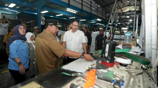 Pastikan Logistik Pemilu Aman Dan Forkopimda Cek Sidak Gudang Logistik Pemilu