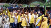 Ketua Golkar Barru Dan Caleg Barru  Kampanyekan NH