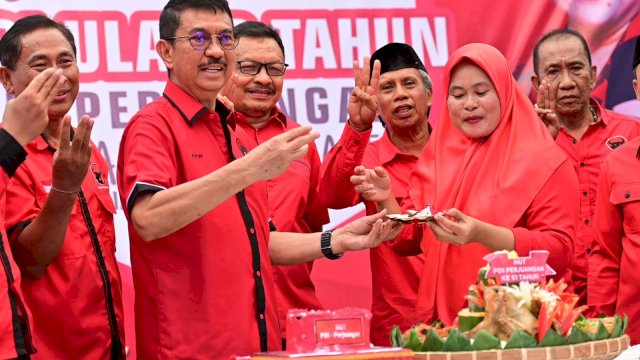 Rayakan Ultah ke 51 PDIP, Ridwan Andi Wittiri: Tak Ada Kata Mundur di PDIP untuk Majukan Indonesia