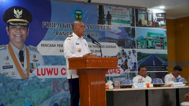 Forum Konsultasi Publik RPJPD Bahas Arah Kebijakan Pembangunan Luwu Cemerlang 2045