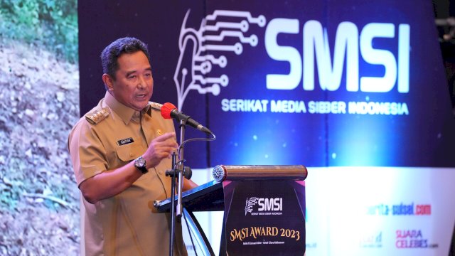 Terima Penghargaan SMSI, PJ Gubernur Ajak Media Siber Sukseskan Program Pemerintah&nbsp;