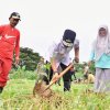Olahraga di GOR Sudiang, Barisan Muda Putra Pongka Tanam Sukun Bersama Pj Gubernur Sulsel