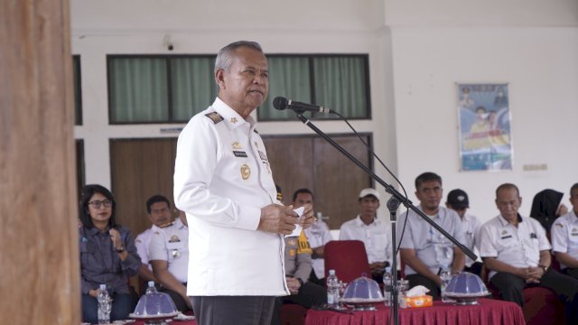 Bupati Luwu Resmi Lepas Penyaluran Bantuan Pangan Tahun 2024