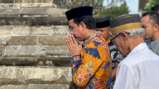 Ketua DPRD Makassar Rudianto Lallo Memperkuat Koneksi Sejarah Lewat Ziarah Makam Raja Gowa-Tallo