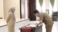 28 Pejabat Pimpinan Tinggi Pratama di Luwu Utara Sujudkan Komitmen melalui Penandatanganan Perjanjian Kinerja