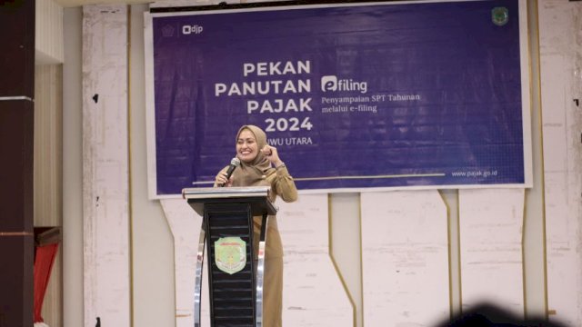 Bupati Indah Ajak ASN dan Masyarakat Luwu Utara Percepat Pemenuhan Kewajiban Pajak