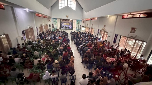 Rudianto Lallo Kukuhkan 1.002 Tim Spartan, Siap Menangkan Pileg 2024 di Jeneponto