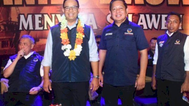 Anies dan Surya Paloh Optimis di Sulsel, Konsolidasi Akbar NasDem di Parepare Jadi Momentum Kemenangan