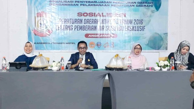 Saharuddin Said Gencar Sosialisasikan Perda ASI Eksklusif untuk Tumbuh Kembang Anak