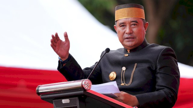 Penjabat Gubernur Sulsel, Bahtiar Baharuddin, Hadiri HUT Takalar Ke-64 Tahun