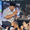 Prabowo Tegaskan Lanjutkan Komitmen Hilirisasi di Hadapan Puluhan Ribu Relawan Sulsel