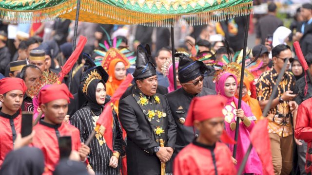 Peringatan Hari Ulang Tahun Kabupaten Bulukumba ke-64 dirayakan dengan penuh semangat di Lapangan Pemuda.