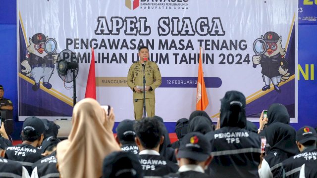 Bupati Gowa, Adnan Purichta Ichsan, menegaskan pentingnya peran Badan Pengawas Pemilu (Bawaslu) Kabupaten Gowa dalam memastikan keberhasilan Pemilihan Umum (Pemilu) 2024 yang akan berlangsung pada 14 Februari mendatang.